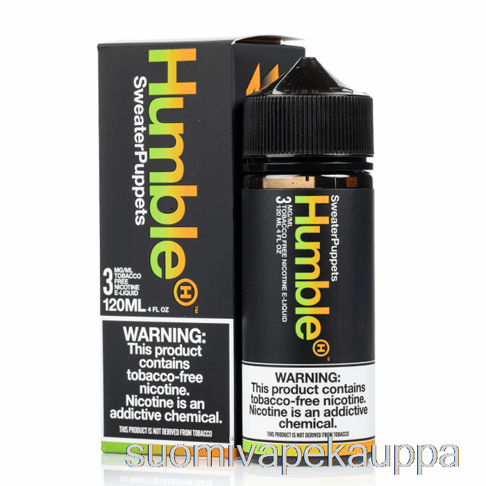 Vape Nesteet Villapaita Nuket - Nöyrä Mehu Co. - 120 Ml 0 Mg